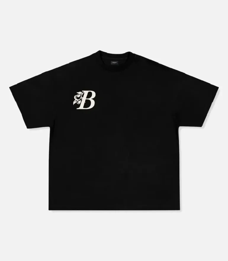 99 Based Antiq Logo T-Shirt Black