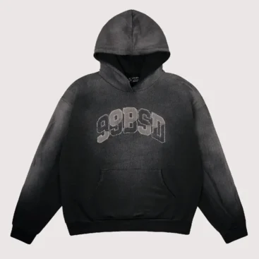 99 Based Deconstructed Hoodie [Faded Black]