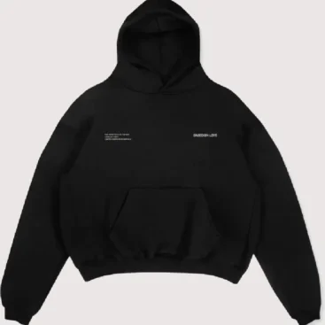 99 Based Signature Hoodie Black on Black