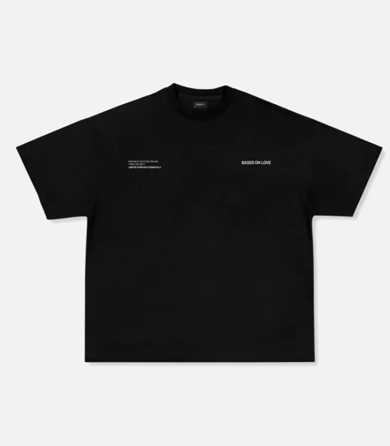 99 Based Signature T-Shirt Black