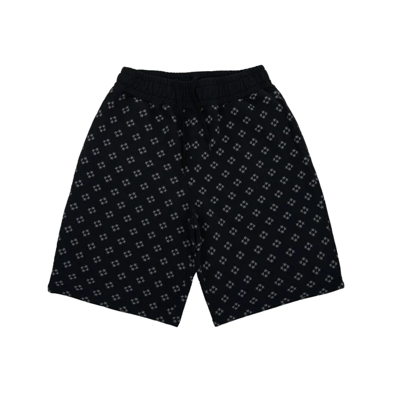 99 Based Small Monogram Shorts [Black]