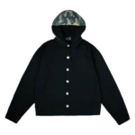 Hooded Jacket [Black/Camo]