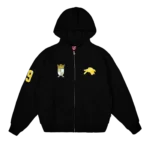 Royal Zip Hoodie [Black]
