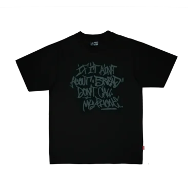 About Bread Slim T-Shirt [Black]